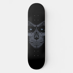 Skateboard, dunkelgoth, tote Skelettknochen Skateboard