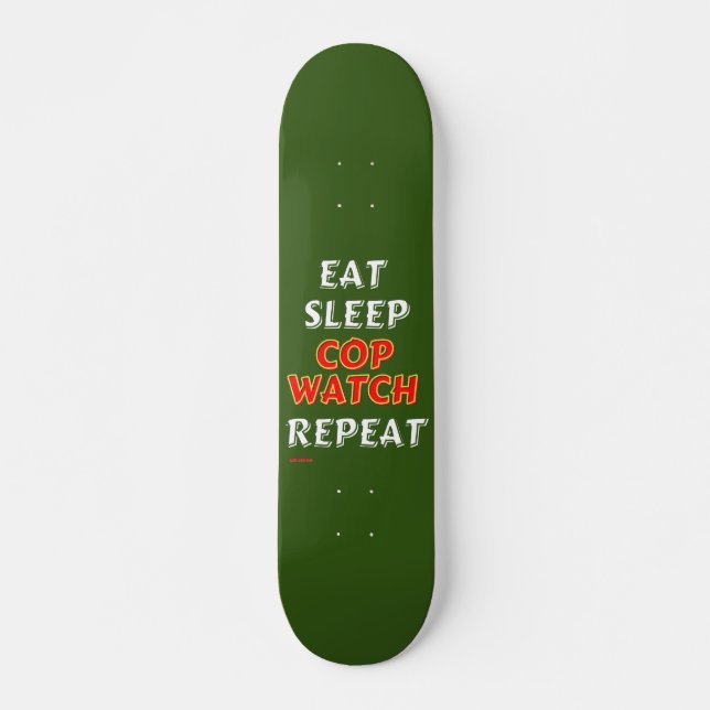 Skateboard "EAT, SLEEP..." (Vorne)