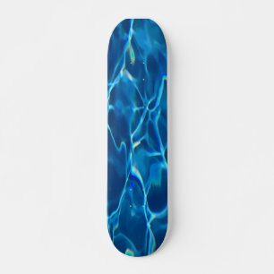 Skateboard Eau de la piscine bleu foncé