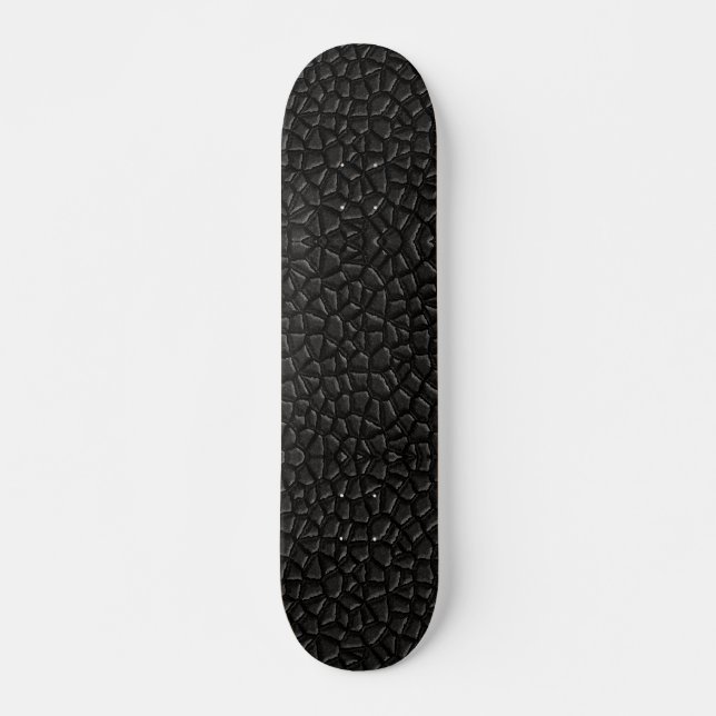 Skateboard Échelle de dragon noir (Devant)
