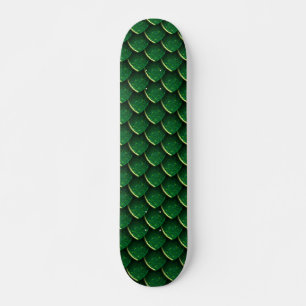 Skateboard Échelle de dragon vert
