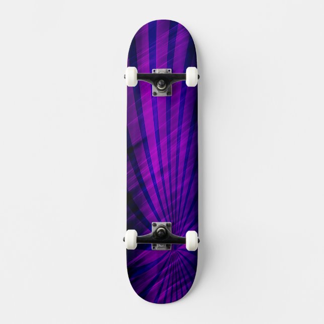 Skateboard Éclatement de la grunge foncée (Recto)