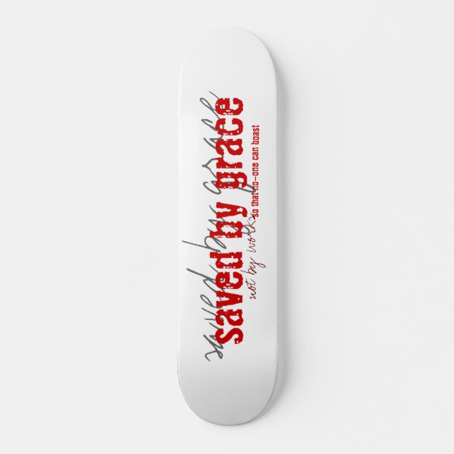 Skateboard économisé par la planche à roulettes de grâce (Devant)