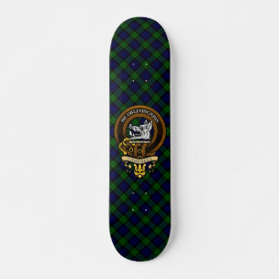 Skateboard Écosse Clan Campbell Badge et Crest