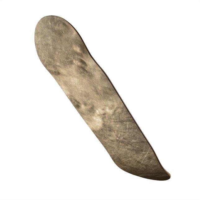 Skateboard "Edelstahl" (Vorderseite)