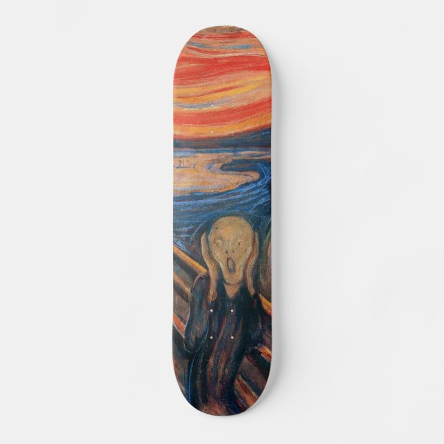 Skateboard Edouard mâchent le cri perçant (Recto)