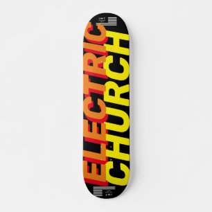 Skateboard ÉGLISE ÉLECTRIQUE JMT7 3/4" Planche de Skateboar