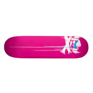 Skateboard Égouttements de Suédois de jet - magenta/cyan