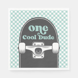 Skateboard Ein Cooler Typ Geburtstag Serviette
