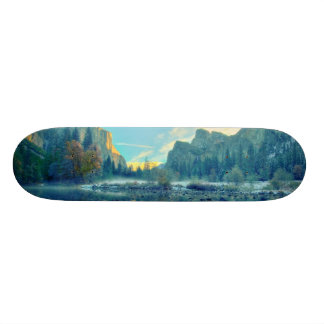 Skateboard EL Capitan et réflexion de trois frères