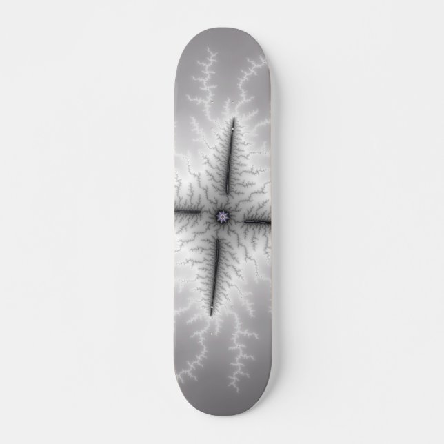 Skateboard Electro - Art fractal (Devant)