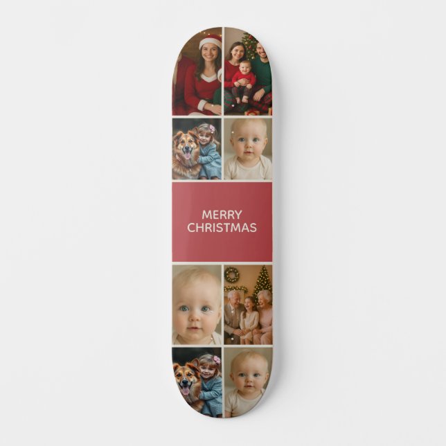 Skateboard elegance big many images sport Christmas (Recto)