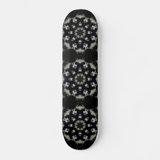 Skateboard Elégant Mandala (Recto)