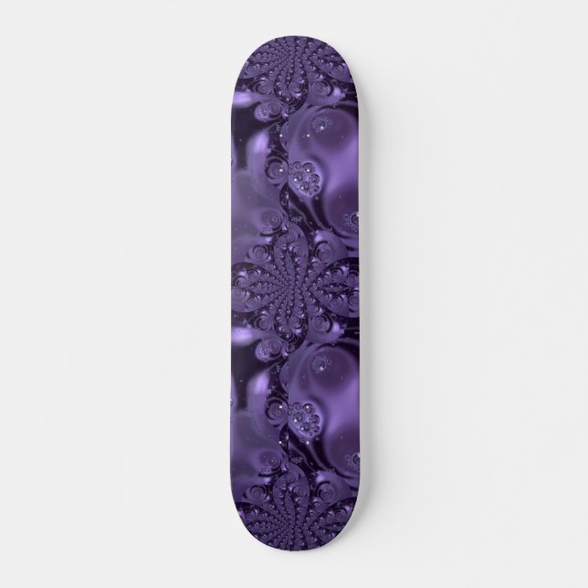 Skateboard Élégante étincelle Royale Purple Liquide (Devant)