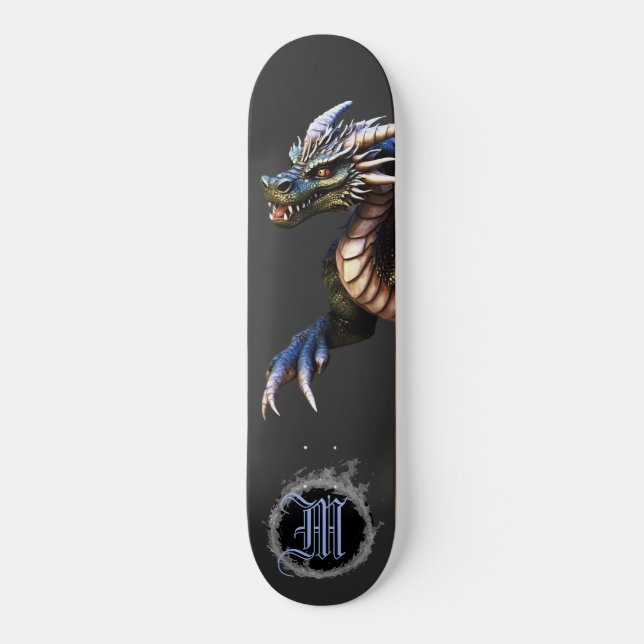 Skateboard *~* Élément AP88 Dragon Élémentaire Fierce Blue (Recto)