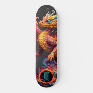 Skateboard *~* Élément de feu AP88 Élément de dragon Élémenta