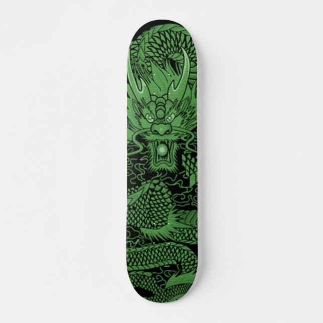 Skateboard Elément Dragon Yakuza Est Personnalisé Pro Deck (Devant)