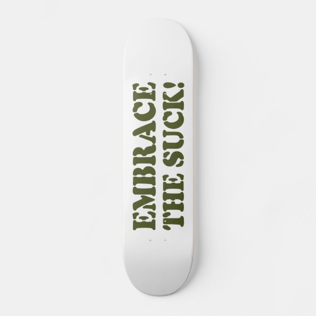 SKATEBOARD EMBRASSEZ LE SUCK ! (Recto)
