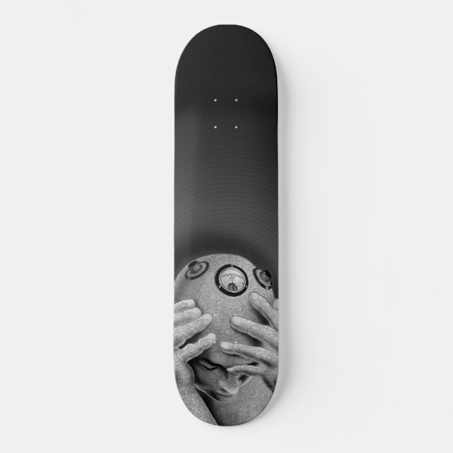 Skateboard Emek "Cyberman" (Recto)