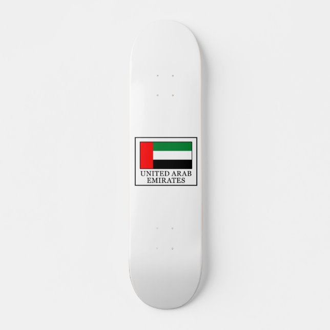 Skateboard Émirats arabes unis (Devant)