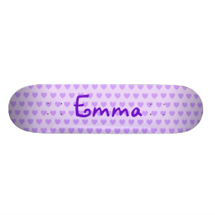 Skateboard Emma en violet