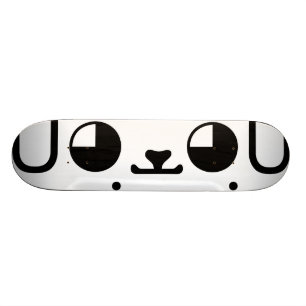 Skateboard Émoticône mignonne de Kaomoji de Japonais de chiot