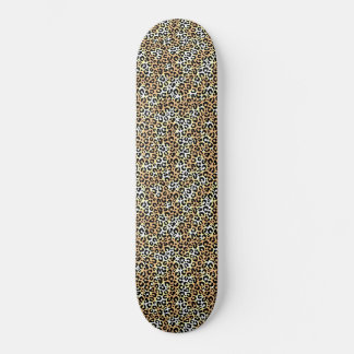Skateboard "Empreinte de léopard"