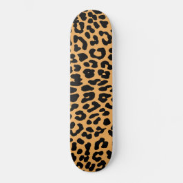Skateboard Empreinte de léopard de filles géniales