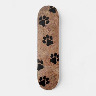 Skateboard Empreintes de pattes chiots