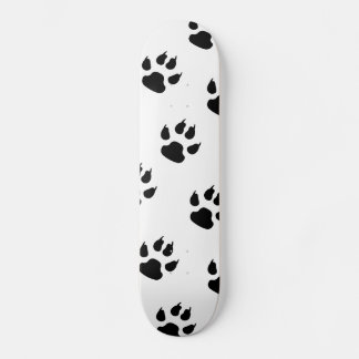 Skateboard Empreintes de pattes chiots