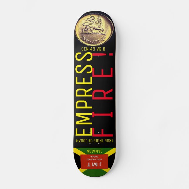 Skateboard EMPRESS FIRE Skate (Recto)