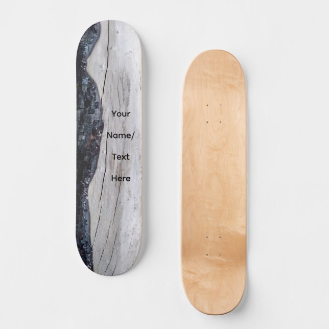 Skateboard en feu  (Recto)