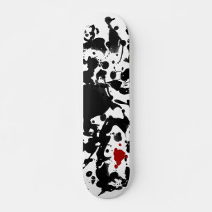 Skateboard ENCRE NOIRE faites votre propre arrière - plan