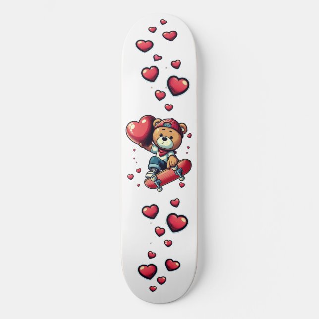 Skateboard Envoyer Mon Amour (Recto)