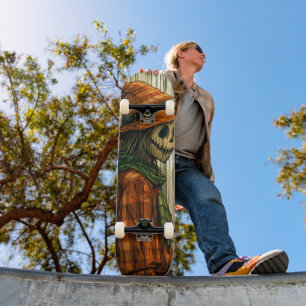 Skateboard Épouvantail effrayant