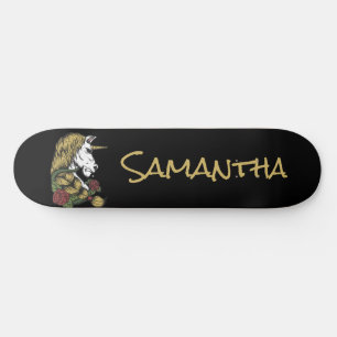 Skateboard Équipe cycliste Gold Unicorn