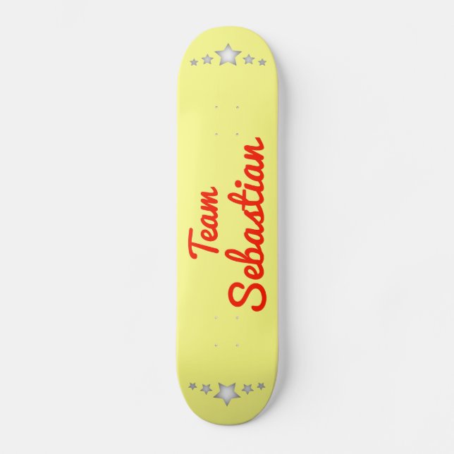 Skateboard Équipe SebastiAn (Recto)