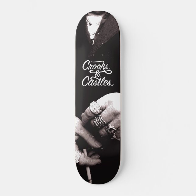 Skateboard Escrocs et châteaux l'entreprise (Recto)