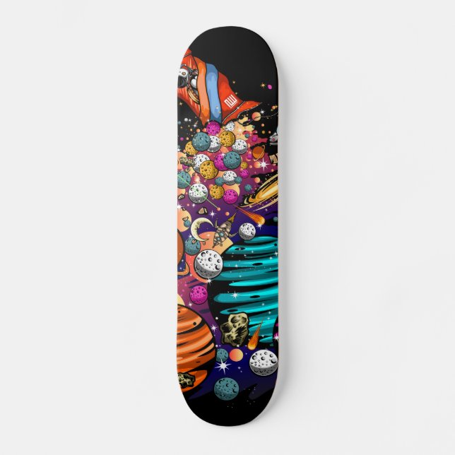 Skateboard Espace (Recto)
