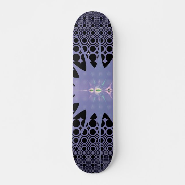 Skateboard Espace pourpre (Devant)