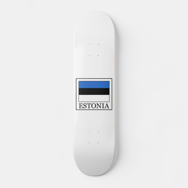 Skateboard Estonie (Recto)