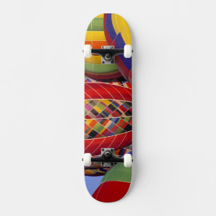Skateboard États-Unis, Arizona, Val Vista. Couleurs montgolfi