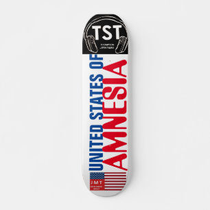 Skateboard ÉTATS-UNIS D'AMNÉSIE Skateboard, plateau de 7¾"
