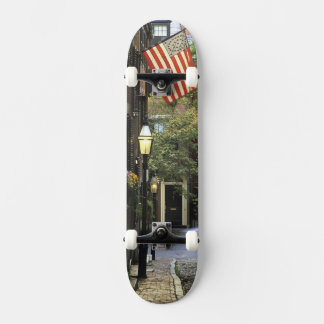 Skateboard États-Unis, Massachusetts, Boston, Beacon Hill.
