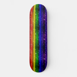 Skateboard Étincelle d'arc-en-ciel de filles