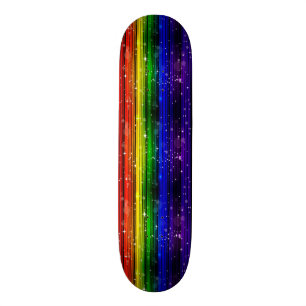 Skateboard Étincelle d'arc-en-ciel de filles