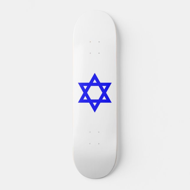 Skateboard ✡︎ Étoile juive de David (Recto)