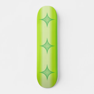 Skateboard Étoile verte