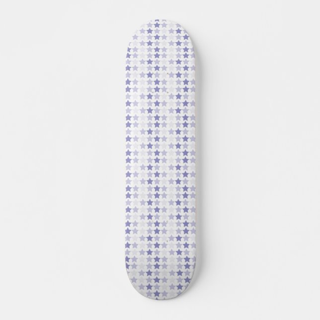 Skateboard Étoiles Patriotique Blue Ombre (Devant)