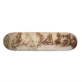 Skateboard Étude pour le dernier dîner
